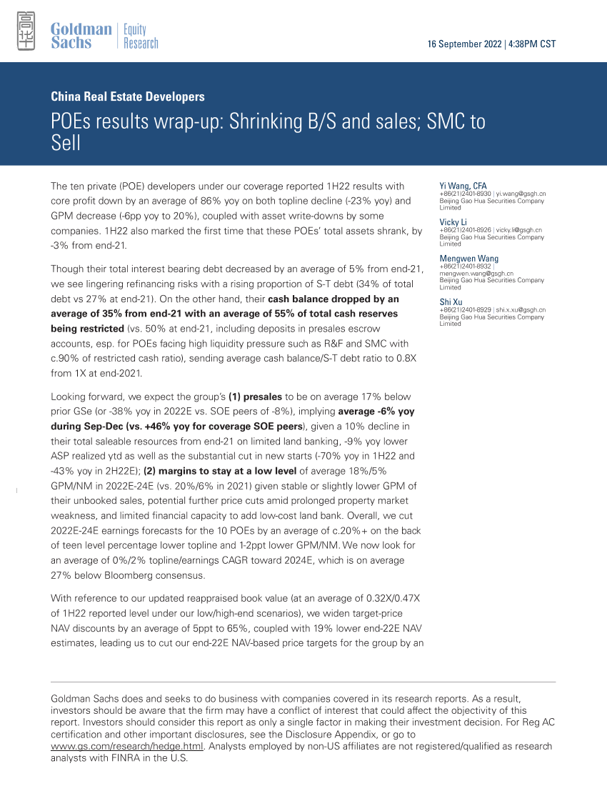 China Real Estate Developers_ POEs results wrap-up_ Shrinking B_S and sales; SMC to Sell(1)China Real Estate Developers_ POEs results wrap-up_ Shrinking B_S and sales; SMC to Sell(1)_1.png